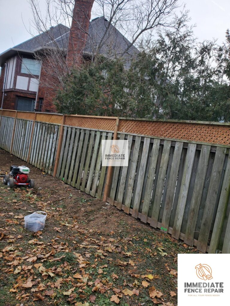 Fence Post Repair​