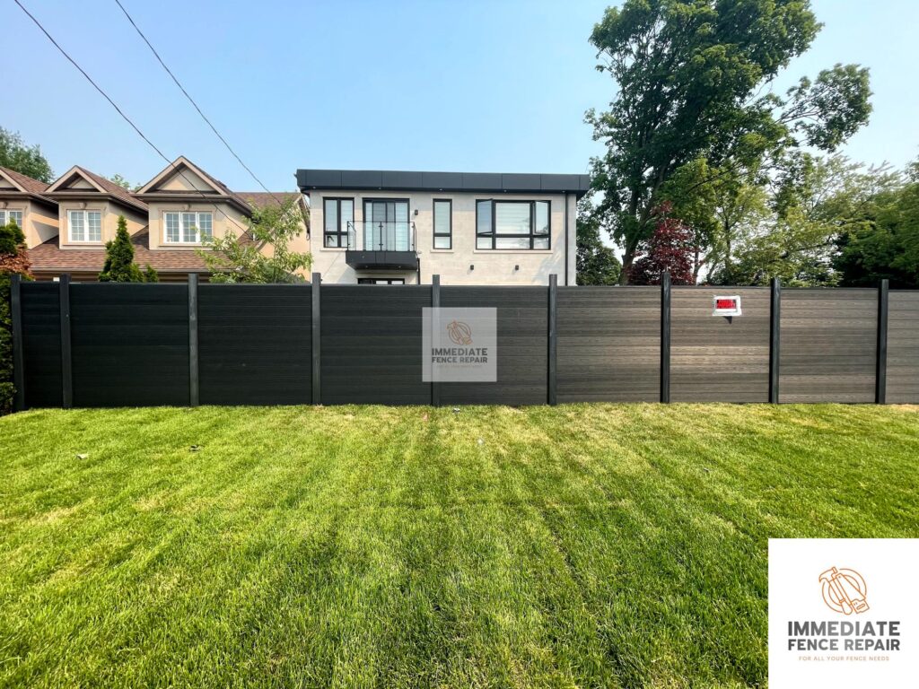 Composite Fence Installation